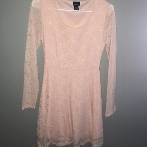 Pink Lace Dress